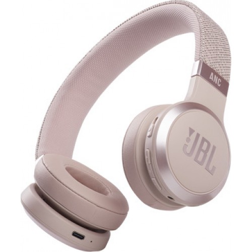 JBL Live 460NC Ροζ Ασύρματα On Ear Ακουστικά (JBLLIVE460NCROS)