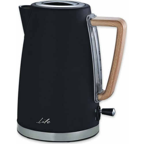 Life Ritz Μαύρο Βραστήρας 1.7lt 2200W