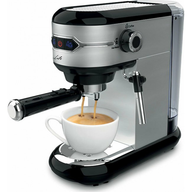 Life Origin Μηχανή Espresso 1450W Πίεσης 15bar