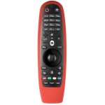 Θήκη σιλικόνης Zeron για τηλεχειριστήριο Lg magic AN-MR600 / AN-MR19BA / AN-MR20GA / AN-MR18BA red