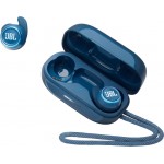 JBL Reflect Mini NC TWS Blue True Wireless In-Ear Sport Headphones, IPX7    (JBLREFLMININCBLU)