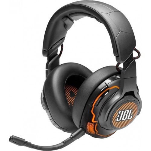 JBL Quantum One Black  Over-Ear Wired Pro Gaming Headset Head Tracking 360 With Active Noise Cancelling με μονο 3.5 jack και με USB (JBLQUANTUMONEBLK)