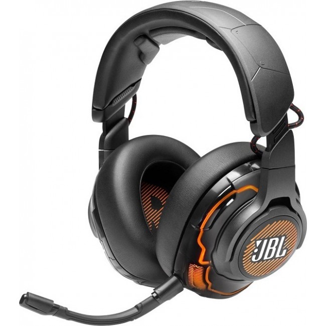 JBL Quantum One Black  Over-Ear Wired Pro Gaming Headset Head Tracking 360 With Active Noise Cancelling με μονο 3.5 jack και με USB (JBLQUANTUMONEBLK)