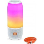 JBL Pulse 3 White Bluetooth Waterproof Speaker   (JBLPULSE3WHTEU)