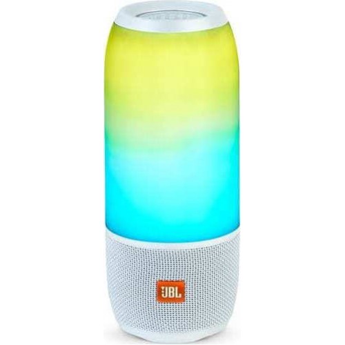 JBL Pulse 3 White Bluetooth Waterproof Speaker   (JBLPULSE3WHTEU)