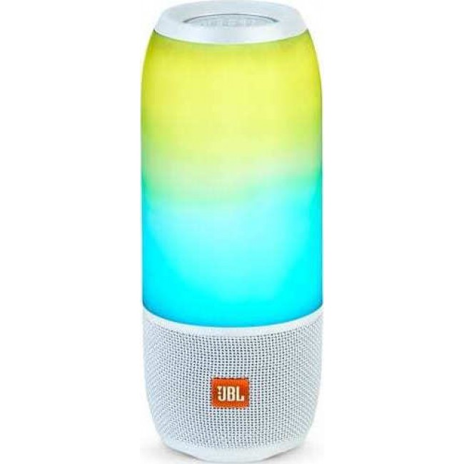 JBL Pulse 3 White Bluetooth Waterproof Speaker   (JBLPULSE3WHTEU)