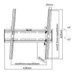 Maclean MC-716 βάση για tv από 32''-55''